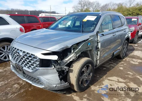 2022 Hyundai Santa Fe Sel z USA, uszkodzony, nr VIN 5NMS3DAJ1NH429394